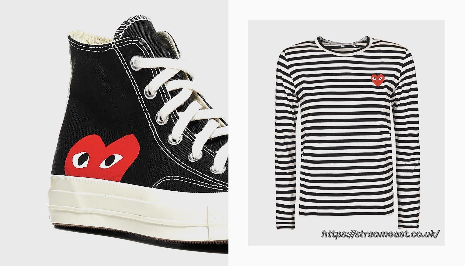 Luxury Streetwear: Chrome Hearts Hoodies and CDG Converse